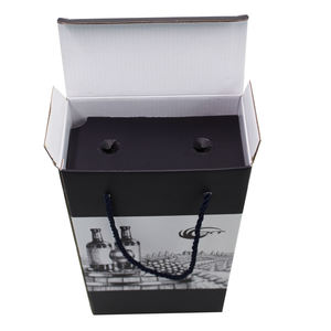 Özel logo baskı karton bira şişesi karton bier taşıyıcı 3 şişe - Product Image 3