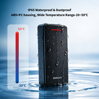 Lecteur de cartes RFID OSDP étanche IP65 en ABS, double fréquence 125KHz/13.56MHz NFC CPU pour contrôle d'accès Wiegand DC12V