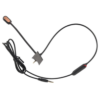 Microphone de jeu de remplacement détachable 3,5 mm pour Bose QuietComfort 35 II QC35 II filaire compatible Xbox One PS4 PS5