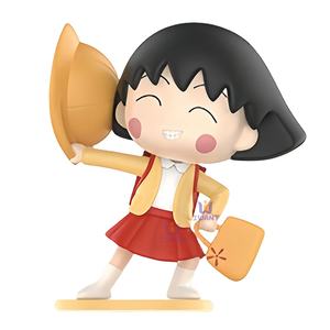 Vente en gros POPMART Chibi Maruko Chan série figurines boîte aveugle cadeaux de jouets à la mode et mignons - Product Image 1