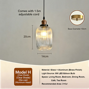 Lámpara Colgante de Cristal Moderna y Lujosa, Estilo Nórdico Creativo, para Sala de Estar, Comedor, Dormitorio, Decoración del Hogar - Product Image 4