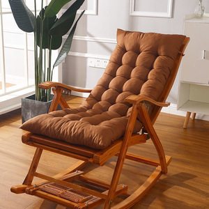 Thickened recliner rocking <b>chair</b> autumn and winter cushion folding <b>chair</b> universal cotton cushion <b>chair</b> cushion lazy seat - Product Image 1