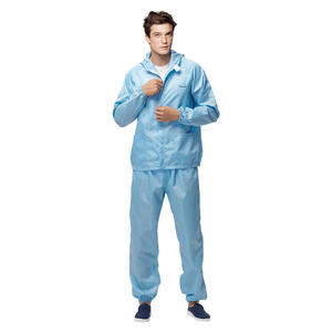 Monos ESD de alta calidad, monos antiestáticos antipolvo para sala limpia, ropa antiestática para la industria de salas limpias - Product Image 4