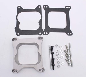 Adaptador de Carburador Abierto de 3/4" para <span class=keywords><strong>Chevrolet</strong></span> <span class=keywords><strong>Pickup</strong></span>, Colector Quadrajet 4BBL para Holley Edelbrock VA0619 - Product Image 2