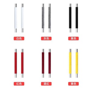 Couvre-poignée de réfrigérateur en velours rouge, 2 pièces, installation facile, protection de poignée de porte - Product Image 5