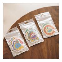 Autocollant de dessin animé de haute qualité mignon tasse Kawaii autocollants stationnaires
