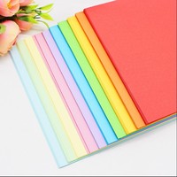 Personnalisable 70gsm 80gsm 100 feuilles A4 taille école bureau papier couleur papier origami