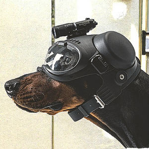 Casco Táctico Ajustable de Nylon para Motocicleta para Perros Pequeños, Gorra Deportiva Casual con Orificios para las Orejas, Accesorios de Caza de Alta Resistencia - Product Image 3