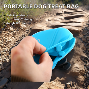 Bolsa de Silicona Portátil para Premios de Perros, Ligera, para Entrenamiento de Mascotas, Tamaño Personalizado, Bolsillo para Comida y Snacks de Plástico Sostenible - Product Image 6
