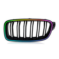 Pour BMW Série 3 F30 F31 2012-2018, feux de calandre LED RGB, 2012-2019, Plug and Play, style RGB, feux avant LED
