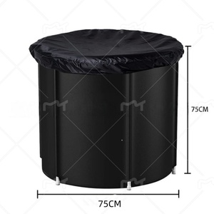 PVC <b>Inflatable</b> Ice Bathtub with Nylon Cloth Cover DIA 75 CM Height 75 CM - Product Image 5