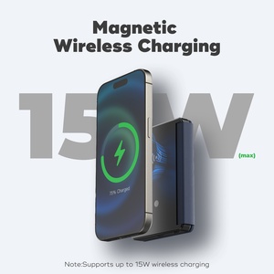 Thương hiệu mới bằng sáng chế sản phẩm 5000mAh RFID ví không dây ngân hàng điện với pd22.5w sạc nhanh - Product Image 4