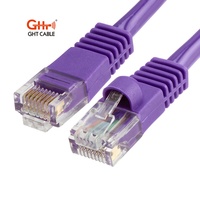 Cable Ethernet Cat5e/Cat6/cat6e/cat7 Utp Ftp Sftp Cca/Cu Rj45 3m/5m/10M/50m/100M Cable de conexión para interiores y exteriores para RED