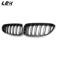 Rejilla de Ventilación para Radiador de Parachoques Delantero, Rejilla de Malla ABS para BMW Serie 6 F06 F12 2012-2017, Gran Venta