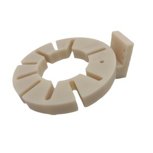 Engrenages en nylon, blocs de coussinets de poulie en nylon, pièces usinées sur mesure, quincaillerie mécanique, blanc, bleu, plusieurs tailles, Chine - Product Image 2