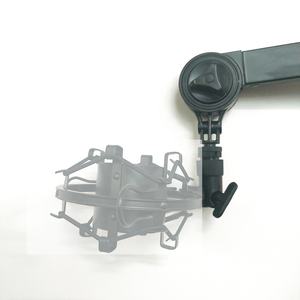 Support de bras de flèche de micro de diffusion réglable de <span class=keywords><strong>fixation</strong></span> de bouton noir pour Microphone 3/8 - Product Image 6