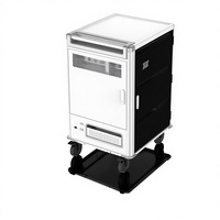 Chariot multi-ordinateurs 42 ports de haute qualité en acier laminé à froid de calibre 18 pour casier de charge d'équipement éducatif