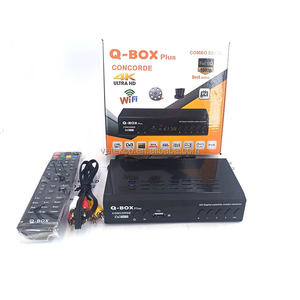 Vetek nhà máy 1080P TOP T2 S2 <span class=keywords><strong>Combo</strong></span> Bộ giải mã với miễn phí để không khí 168 mét Kích thước Set Top <span class=keywords><strong>Box</strong></span> DVB T2 với T2 hộp <span class=keywords><strong>Q</strong></span> hộp Concorde DVB T2 S2 - Product Image 1