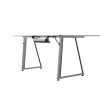 Bureau de jeu motorisé pliable et réglable en hauteur, noir, moderne, avec LED, de haute qualité et très demandé