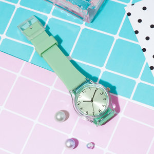 OEM Cheap Japon movt <span class=keywords><strong>Montre</strong></span>-Bracelet En <span class=keywords><strong>Plastique</strong></span> Simple Style Silicone <span class=keywords><strong>Montre</strong></span> Pour Les Filles Reloj De Mujer Orologio Donna Damen Uhr - Product Image 5