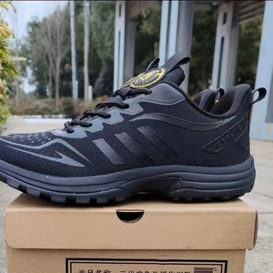 Third Generation Emergency Rescue Training Shoes Black <b>Men's</b> Lightweight Breathable Non Slip Outdoor Running Shoes - Product Image 4