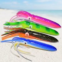 Leurre de pêche OEM en PVC souple pour la pêche à la traîne et au jigging, type Hoochie Octopus Skirt, avec nuancier de couleurs, 10g