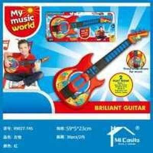 Mcoulin Brilliant Guitar Plastic Electronic Musical Toy For Kids Age 2 To 4 Years - Product Image 3