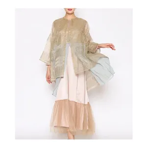 SIPO – vêtements musulmans intelligents décontractés, robe islamique en dentelle, tenues d'été, Style abaya musulman, mode modeste - Product Image 1