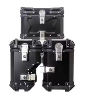 Shenglin 45L/38L – Nouvel ensemble de 3 boîtes latérales et arrière en alliage d'aluminium pour moto, pour rénovation/amélioration, garantie 12 mois