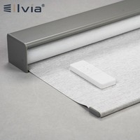Özel Ölçülü Perde Üretimi Kablosuz Motorlu Karartma Stor Perde Elektrikli Pencere Perdeleri