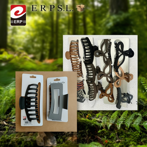 Lot mixte de pinces à cheveux 11 cm et pinces carrées, 12 pinces par paquet - Product Image 2