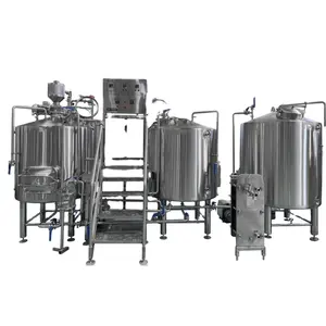 5BBLMicro Beer Brewing Equipment Small Brewery Equipment 2-Vessel Brewhouse