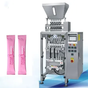 sachet packing machine coffee powder sugar honey multi lane packing machine