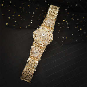 Nouvelle Collection <span class=keywords><strong>2022</strong></span> : Ceintures et Accessoires – Chaîne de Taille Yiwu Dorée Style Arabe pour <span class=keywords><strong>Femme</strong></span> - Product Image 4