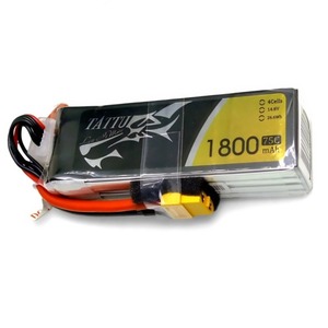 Tattu ACE 1800mAh 3S 4S 75C LiPo pin cho RC bộ phận FPV - Product Image 2