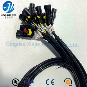 Водонепроницаемый автомобильный жгут проводов с сертификатами RoHS и UL, герметичный соединительный кабель с оплеткой для автомобильной электроники - Product Image 2