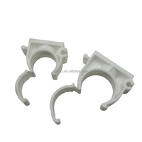 Colliers de fixation en PVC en forme de U de 20 mm pour tuyaux d'eau, supports de tuyaux en plastique pour la plomberie et la gestion des câbles