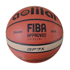 2023 Лидер продаж, высокое качество, оптовая продажа, профессиональный баскетбольный мяч GF7X Размер 7 из искусственной кожи на заказ
