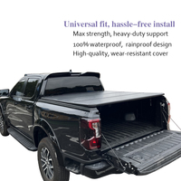 Couverture de benne de camionnette rétractable Kuangyun pour Tundra Hilux Tacoma Bt50 Ranger F150 Jac T8 T9 Ram 1500