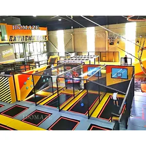 Large New Maze Indoor Playground Soft Play Rope Adventure Trampoline Park 2000 Sqm