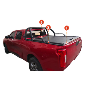 <span class=keywords><strong>Volet</strong></span> <span class=keywords><strong>roulant</strong></span> manuel OEM pour pick-up, couvercle rigide pour camion, couvercle de tonneau rétractable en aluminium pour toyota tundra 2023 2024 2025 - Product Image 3