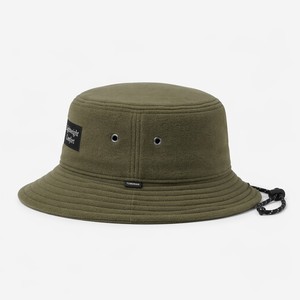 Chapeau Bob Ajustable en Polaire avec Patch en Cuir Gaufré Personnalisé T&L pour l'Été et l'Hiver, Idéal pour le Camping en Plein Air - Product Image 4