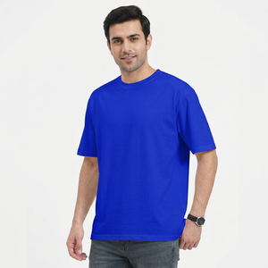 T-shirt homme tendance, coupe ample, manches courtes, confortable, séchage rapide, avec logo personnalisé. - Product Image 1