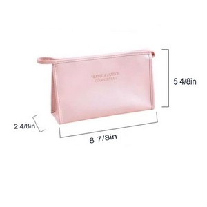 New Design Portable PU Waterproof <b>Storage</b> Toiletry Cosmetic <b>Bag</b> - Product Image 6