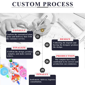 Silbato de Madera Desechable con Diseño de Princesa Azul y Rosa, para Niños, Cumpleaños, Graduación, Diwali, San Valentín - Product Image 6