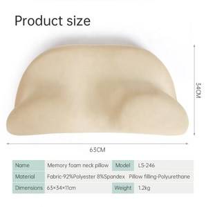 <span class=keywords><strong>Cuscino</strong></span> <span class=keywords><strong>viscoelastico</strong></span> ortopedico per Vertebra cervicale in Memory Foam antistatico Comfort - Product Image 6