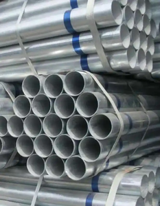 Q235 48.3mm 1/2 pollici 2 ''tubo in acciaio zincato laminato a caldo API certificato ASTM per il ritorno di approvvigionamento idrico casa verde tubo di carbonio caldo