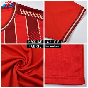 Op maat gemaakte hoogwaardige voetbal zomerset voor jongens en meisjes voor training en jeugdsportkleding met opdruk - Product Image 4