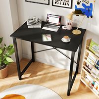 Bureau d'ordinateur de 32 pouces pour le bureau à domicile, les jeux, l'écriture, la chambre à coucher, la salle d'étude, la table de travail, le poste de travail avec structure renforcée