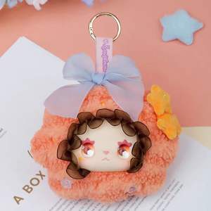 En stock 100% auténtico 8 piezas/caja Adorables muñecas de peluche de la <span class=keywords><strong>serie</strong></span> Emma Flower Seasons, cajas sorpresa con colgantes y llaveros de vinilo Kawaii - Product Image 2